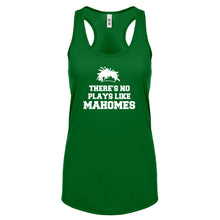 There's No Plays Like Mahomes Womens Racerback Tank Top