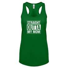 Straight Outta My Mom Womens Racerback Tank Top