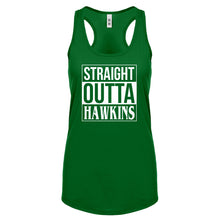 Straight Outta Hawkins Womens Racerback Tank Top