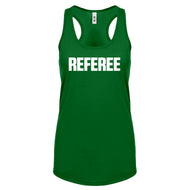 Racerback Referee Womens Tank Top