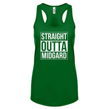 Racerback Straight Outta Midgard Womens Tank Top