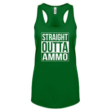 Straight Outta Ammo Womens Racerback Tank Top