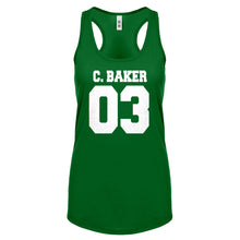 C. BAKER 03 Womens Racerback Tank Top