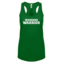 Weekend Warrior Womens Racerback Tank Top