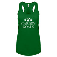 Racerback Garden Goals Womens Tank Top