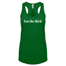 Eat the Rich Womens Racerback Tank Top
