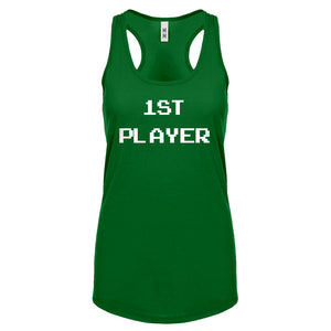 Racerback 1st Player Womens Tank Top