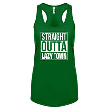 Straight Outta Lazy Town Womens Racerback Tank Top
