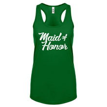 Racerback Maid of Honor Womens Tank Top