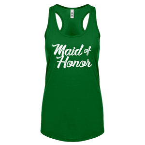 Racerback Maid of Honor Womens Tank Top