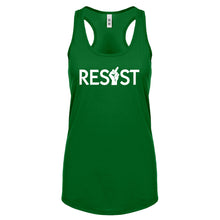 Racerback Resist Finger Womens Tank Top