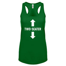Two Seater Womens Racerback Tank Top