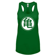 Kame House Turtle School Womens Racerback Tank Top