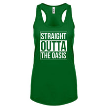 Racerback Straight Outta the Oasis Womens Tank Top