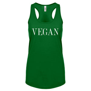 Racerback Vegan Vogue Womens Tank Top