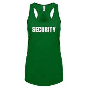 Racerback Security Womens Tank Top