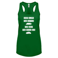 Racerback Don’t Blame the Butter Womens Tank Top