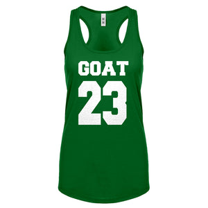 Racerback Goat 23 Womens Tank Top