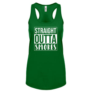 Straight Outta Smores Womens Racerback Tank Top