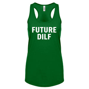 FUTURE DILF Womens Racerback Tank Top
