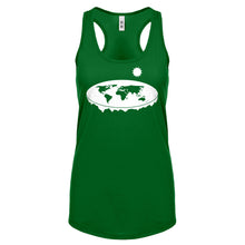 Racerback Flat Earth Womens Tank Top