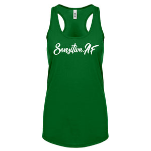 Racerback Sensitive AF Womens Tank Top