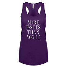 Racerback More Issues than Vogue Womens Tank Top
