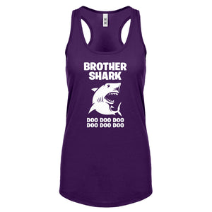Brother Shark Womens Racerback Tank Top