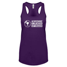 Achievement Unlocked Got Engaged Womens Racerback Tank Top
