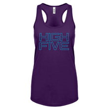 Racerback High Five Womens Tank Top