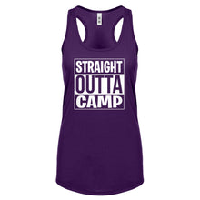 Straight Outta Camp Womens Racerback Tank Top