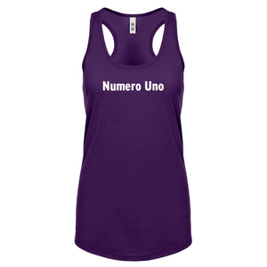 Numero Uno Womens Racerback Tank Top