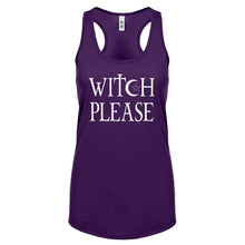 Racerback Witch Please Womens Tank Top