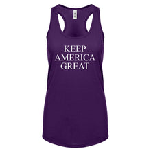 Keep America Great Womens Racerback Tank Top