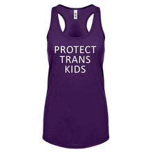 Protect Trans Kids Womens Racerback Tank Top