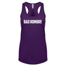 Racerback Bad Hombre Womens Tank Top