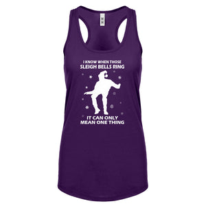 Racerback When Those Sleigh Bells Ring (was 3109) Womens Tank Top