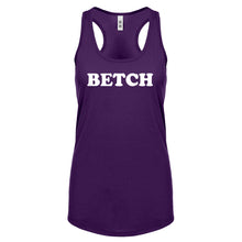 Betch Womens Racerback Tank Top