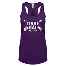 Racerback Tribe Goals Womens Tank Top