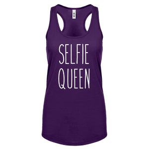 Racerback Selfie Queen Womens Tank Top