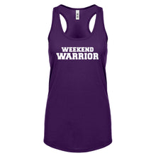 Weekend Warrior Womens Racerback Tank Top