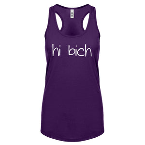 Racerback Hi Bich Womens Tank Top