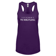 If Lost Return Me to the MINDFLAYER Womens Racerback Tank Top