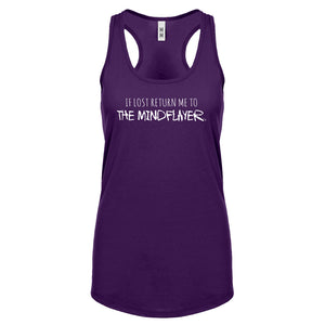 If Lost Return Me to the MINDFLAYER Womens Racerback Tank Top