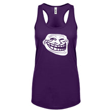 Trollface Womens Racerback Tank Top