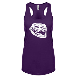 Trollface Womens Racerback Tank Top