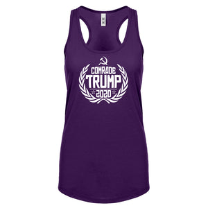 Comrade Trump 2020 Womens Racerback Tank Top