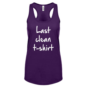 Racerback Last Clean Tshirt Womens Tank Top