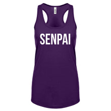 Racerback Senpai Womens Tank Top