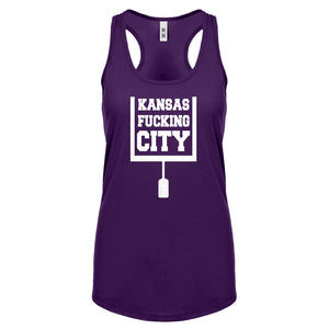 Kansas Fucking City Womens Racerback Tank Top